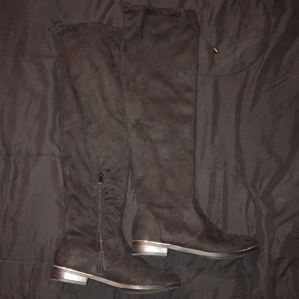 Black Over the Knee Boots